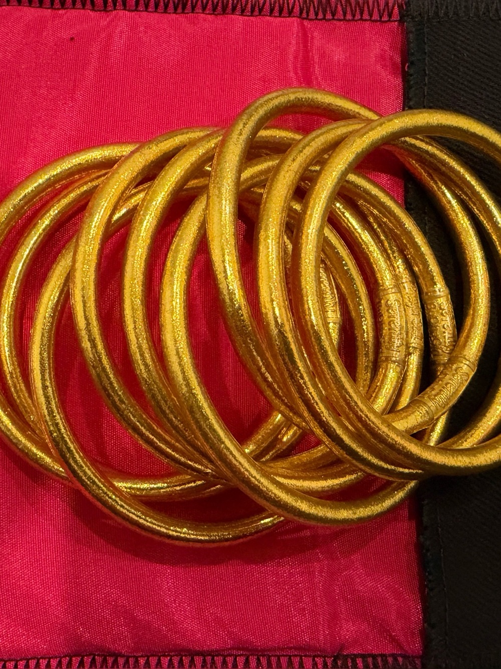 Gold-Tone Stackable Bangles - BudhaGirl